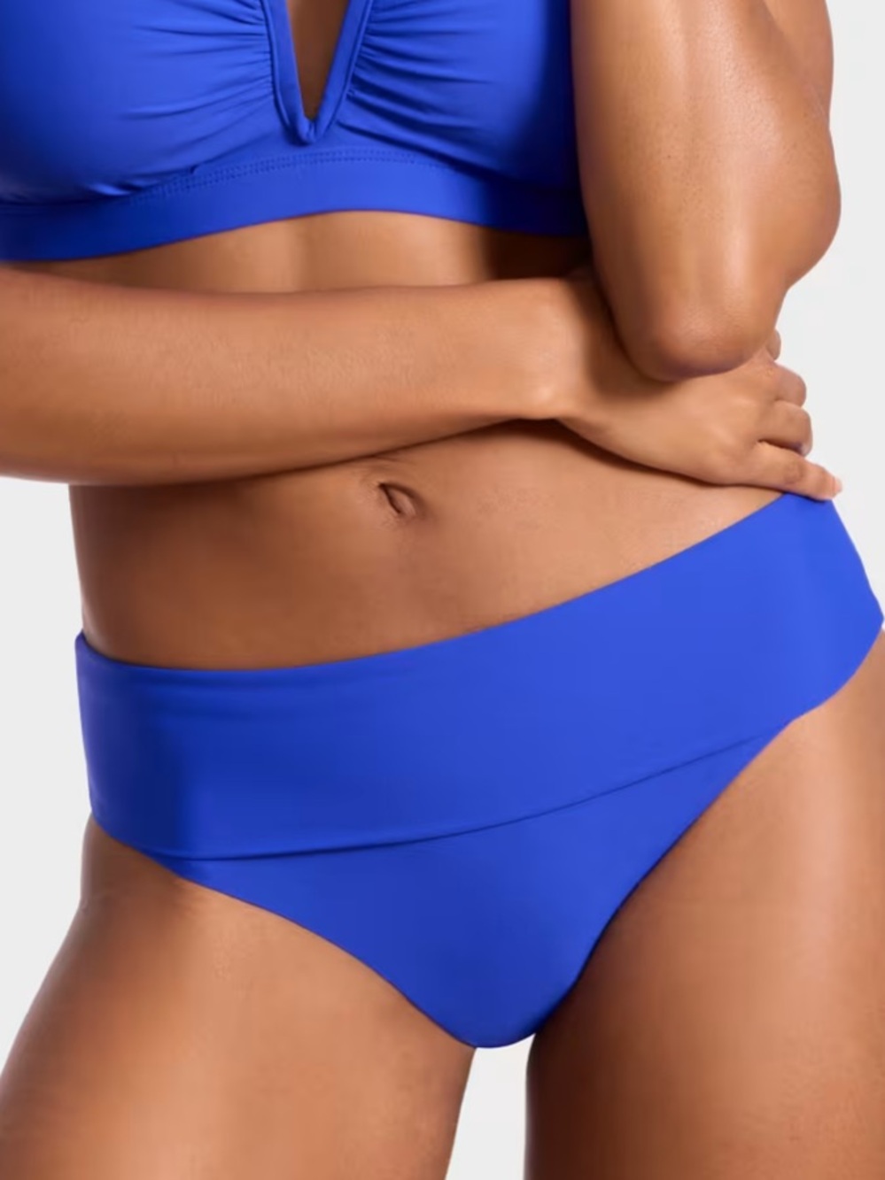 BIRDSONG Wrap Bikini Top and Foldover Bottom 34G / Large - Picture 7 of 9